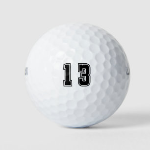 Balles De Golf Numéro 13