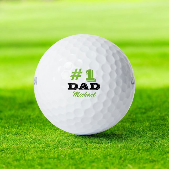 Balles De Golf Numéro 1 papa (Créateur téléchargé)