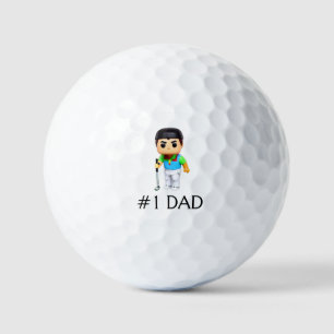 Balles De Golf Numéro 1 Papa Golf Balls
