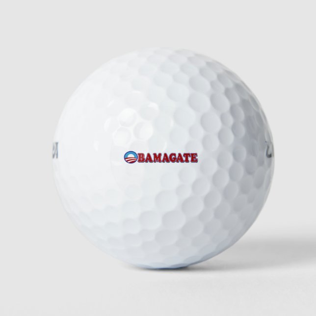 BALLES DE GOLF OBAMAGATE (Devant)