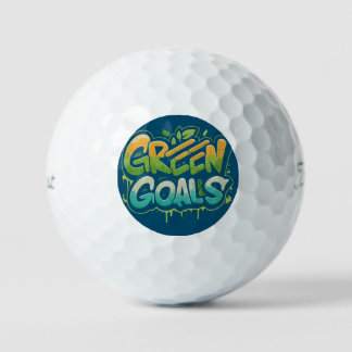 Balles De Golf Objectifs verts