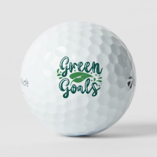 Balles De Golf Objectifs verts