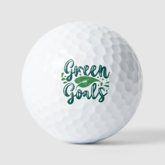 Balles De Golf Objectifs verts