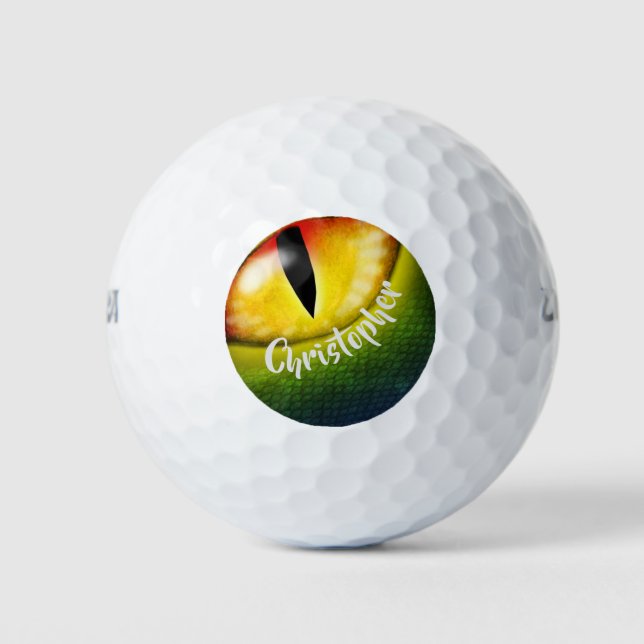 Balles De Golf OEil dragon (Devant)