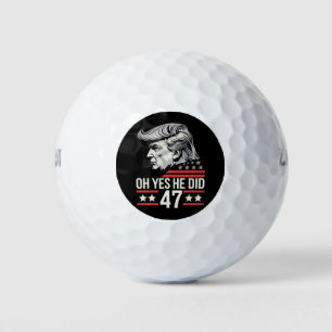 Balles De Golf Oh Oui Il A Fait 47 Trump 2024