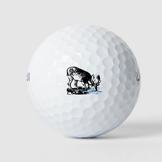 Balles De Golf Oie dans le ruisseau (Devant)