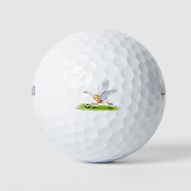 Balles De Golf Oie de football (Devant)