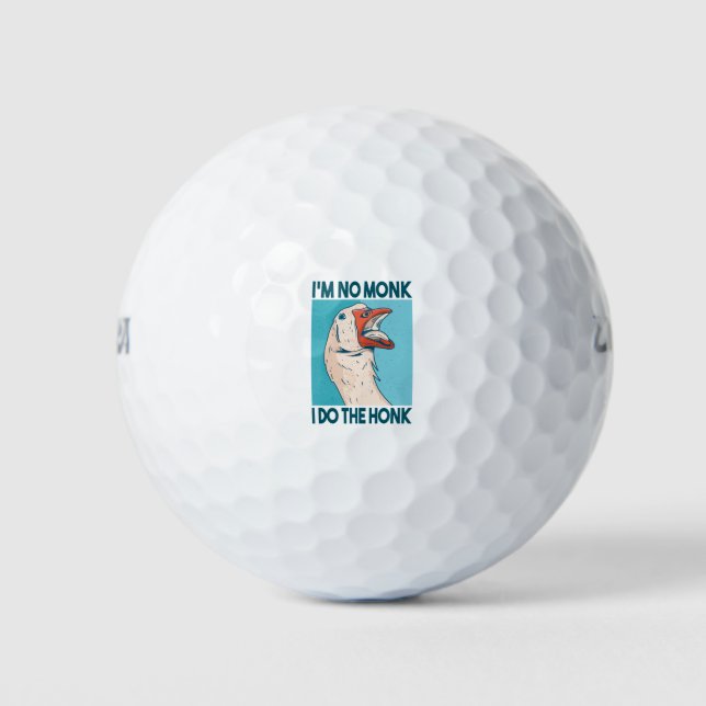 Balles De Golf Oie Drôle qui Klaxonne (Devant)