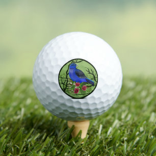 Balles De Golf Oiseau bleu