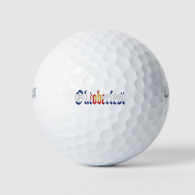Balles De Golf Oktoberfest Colorado (Devant)