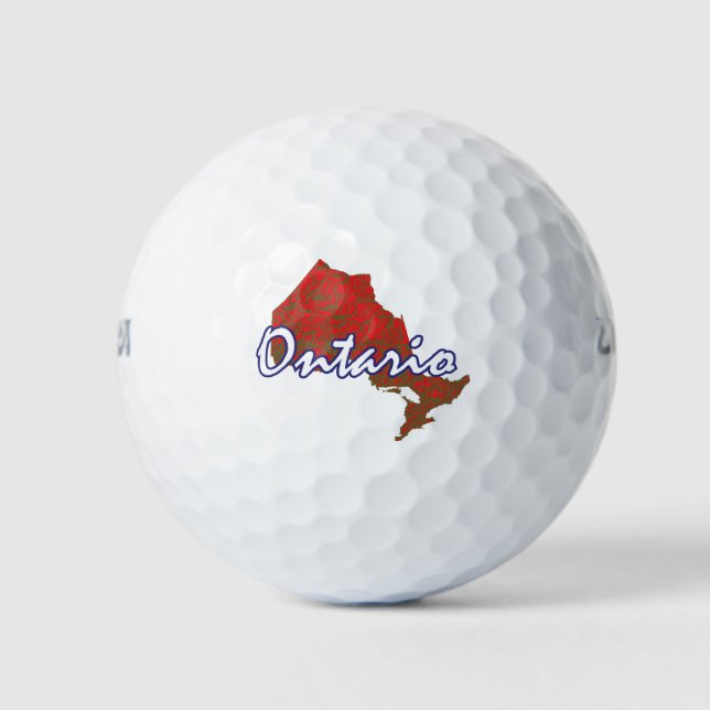 Balles De Golf Ontario (Devant)