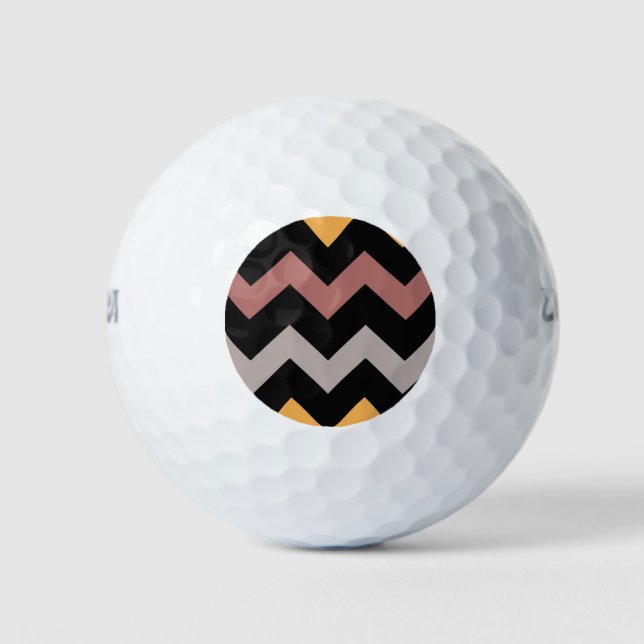 Balles De Golf Or argenté de bronze (Devant)