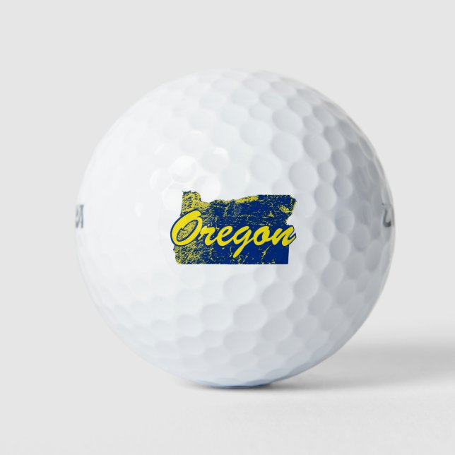 Balles De Golf Oregon (Devant)