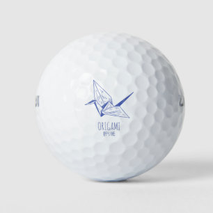 Balles De Golf Origami Art japonais Pliage Art Retro Grane