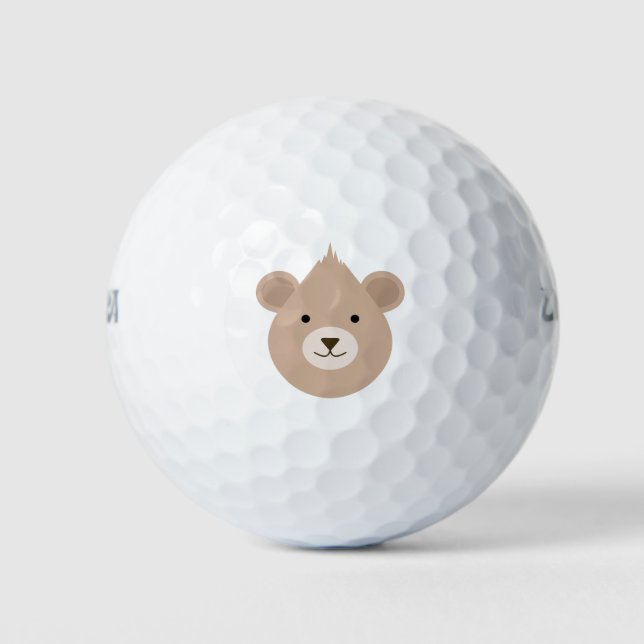 Balles De Golf Ours en peluche (Devant)