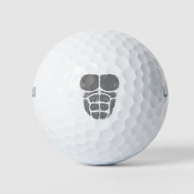Balles De Golf pack gorille (Devant)