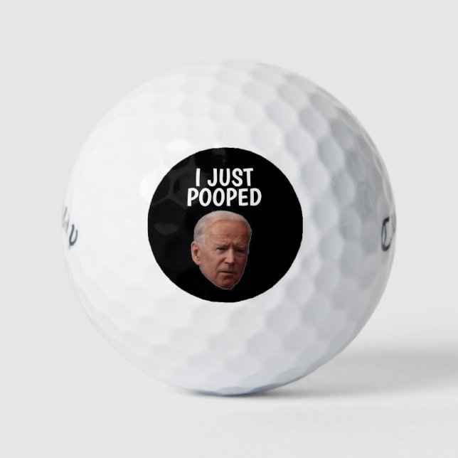 BALLES DE GOLF PAD TRUMP GOLF BALLES (Devant)
