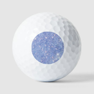 Balles De Golf Paillettes Blue Paradise