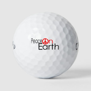 Balles De Golf Paix sur Terre
