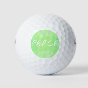 Balles De Golf Paix verte