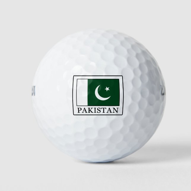 Balles De Golf Pakistan (Devant)