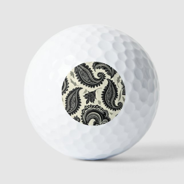 Balles De Golf Palais Paisley (Recto)