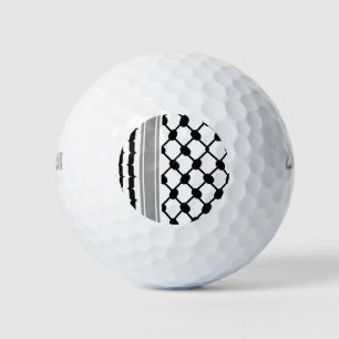 Balles De Golf Palestinienne Hatta Keffiyeh Kufiya Folk (2 Motifs
