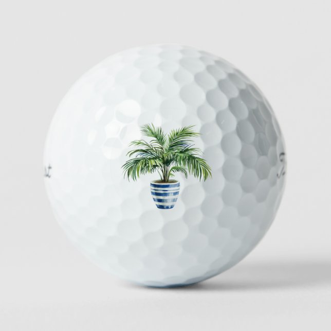 Balles De Golf Palmier (Recto)