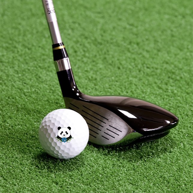 Balles De Golf Panda Bear Lotus (Créateur téléchargé)