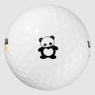 Balles De Golf Panda de Kawaii