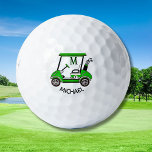Balles De Golf Panier unique Personnalisé Monogramme Nom Golf Bal<br><div class="desc">Quelque chose de spécial pour quelqu'un de spécial dans votre vie — prêt à suivre le cours et aider à en faire un grand jeu — ce Michael est prêt pour le travail. Pensez à l'anniversaire / la fête des pères / ou tout autre type de cadeau — il fera...</div>