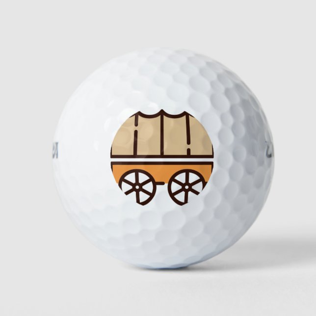 Balles De Golf Panier Wagon (Devant)