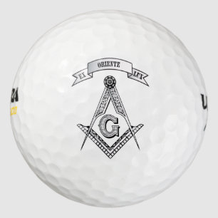 Balles De Golf Panneau franc-maçonnerie