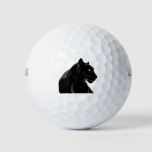 Balles De Golf panthère noir