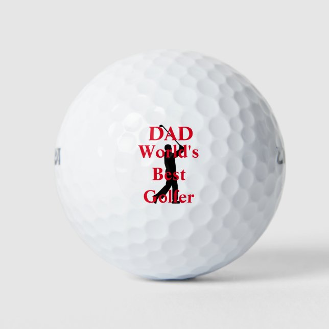 Balles De Golf Papa (Devant)