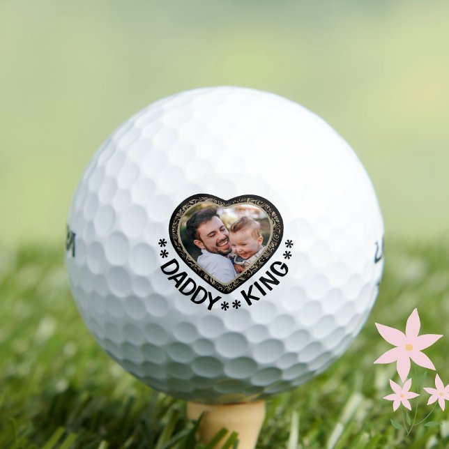 Balles De Golf Papa - Coeur photo ( Golf Balls)