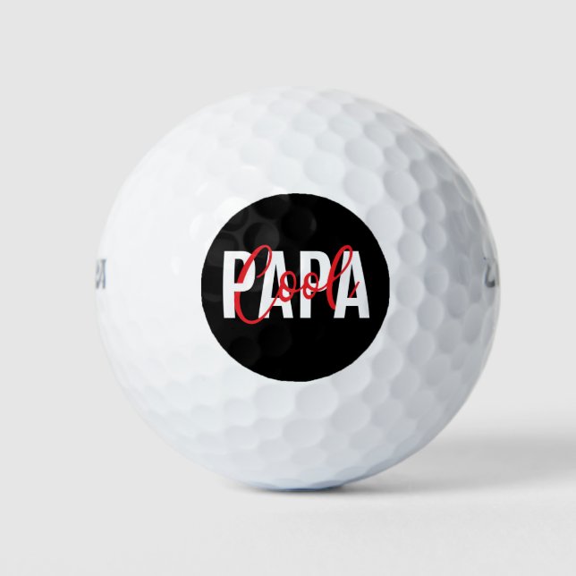 Balles De Golf Papa cool (Devant)