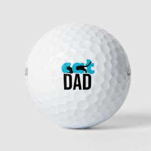 Balles De Golf Papa de chat