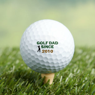 Balles De Golf Papa de golf depuis l'année Design vintage