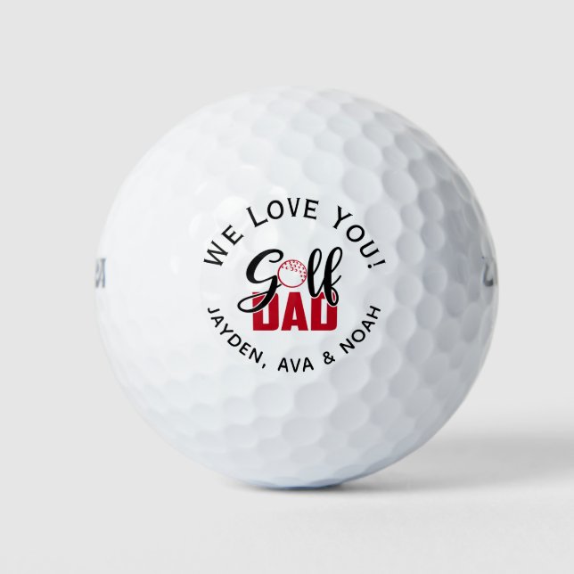 Balles de Golf Papa Golf (Devant)