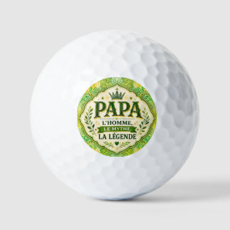 Balles De Golf Papa, L'Homme, Le Mythe, La Légende
