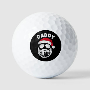 Balles De Golf Papa Noël Santa Claus Funny Noël Correspondant P