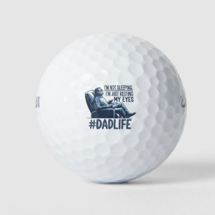 Balles De Golf Papa Repose yeux drôle de citation cadeau