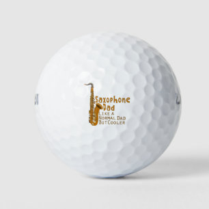 Balles De Golf Papa saxophone comme papa normal mais Glacière