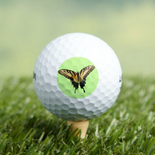Balles De Golf Papillon Swallowtail III Belle photo colorée