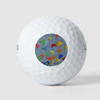 Balles De Golf papillons multicolores