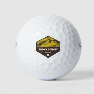 Balles De Golf Parc d'État du comté de Brown Indiana