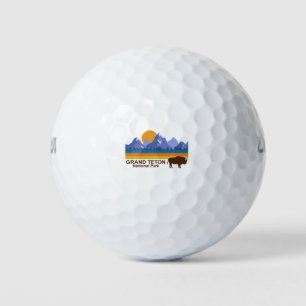BALLES DE GOLF PARC NATIONAL GRAND-TETON