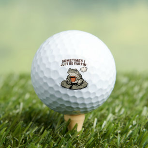 Balles De Golf Parfois, je suis juste en train de péter Grenouill