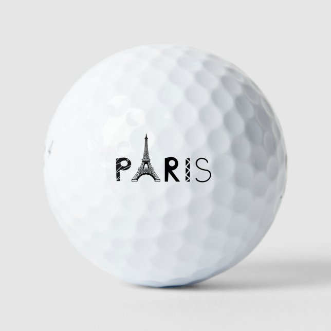 Balles De Golf Paris, France | Tour Eiffel (Devant)